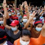 Protests Myanmar NetBlocksFingasenGadget